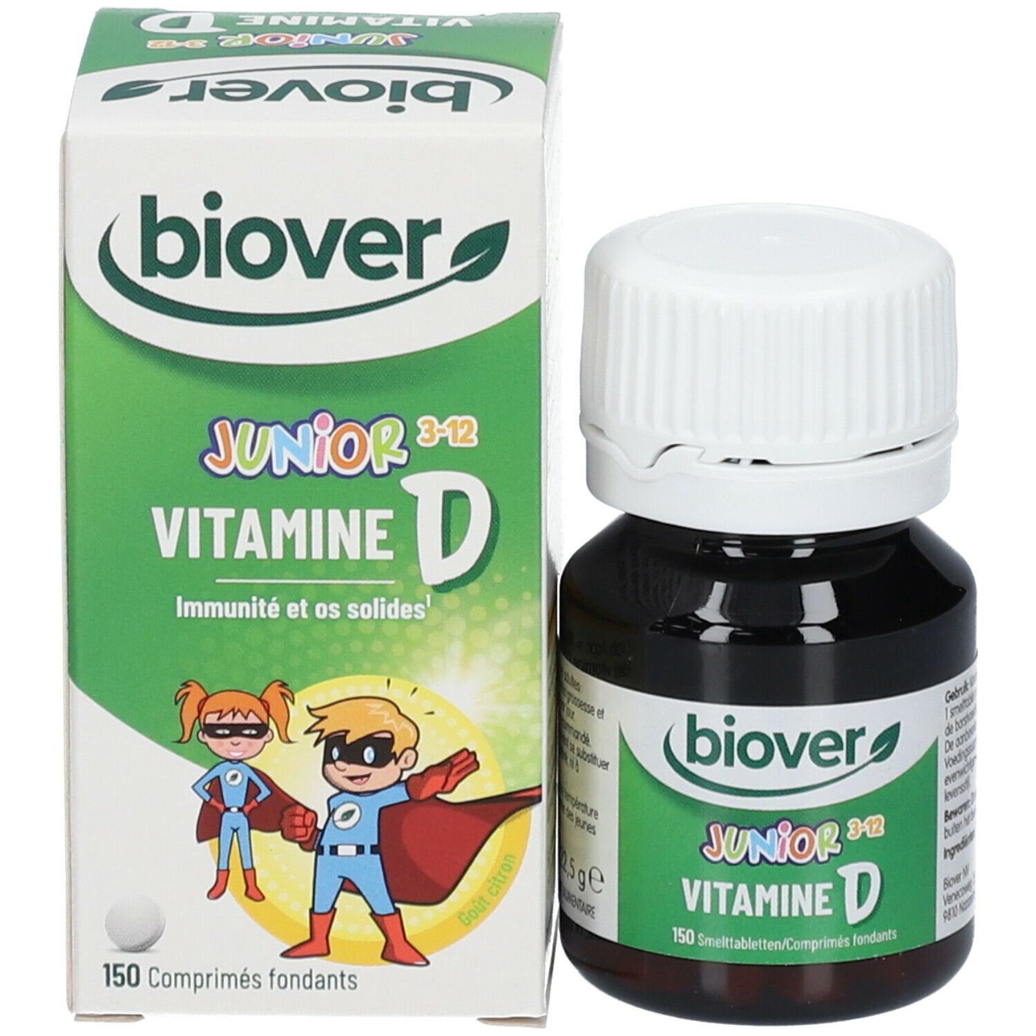 BIOVER Junior 3-12 Vitamine D