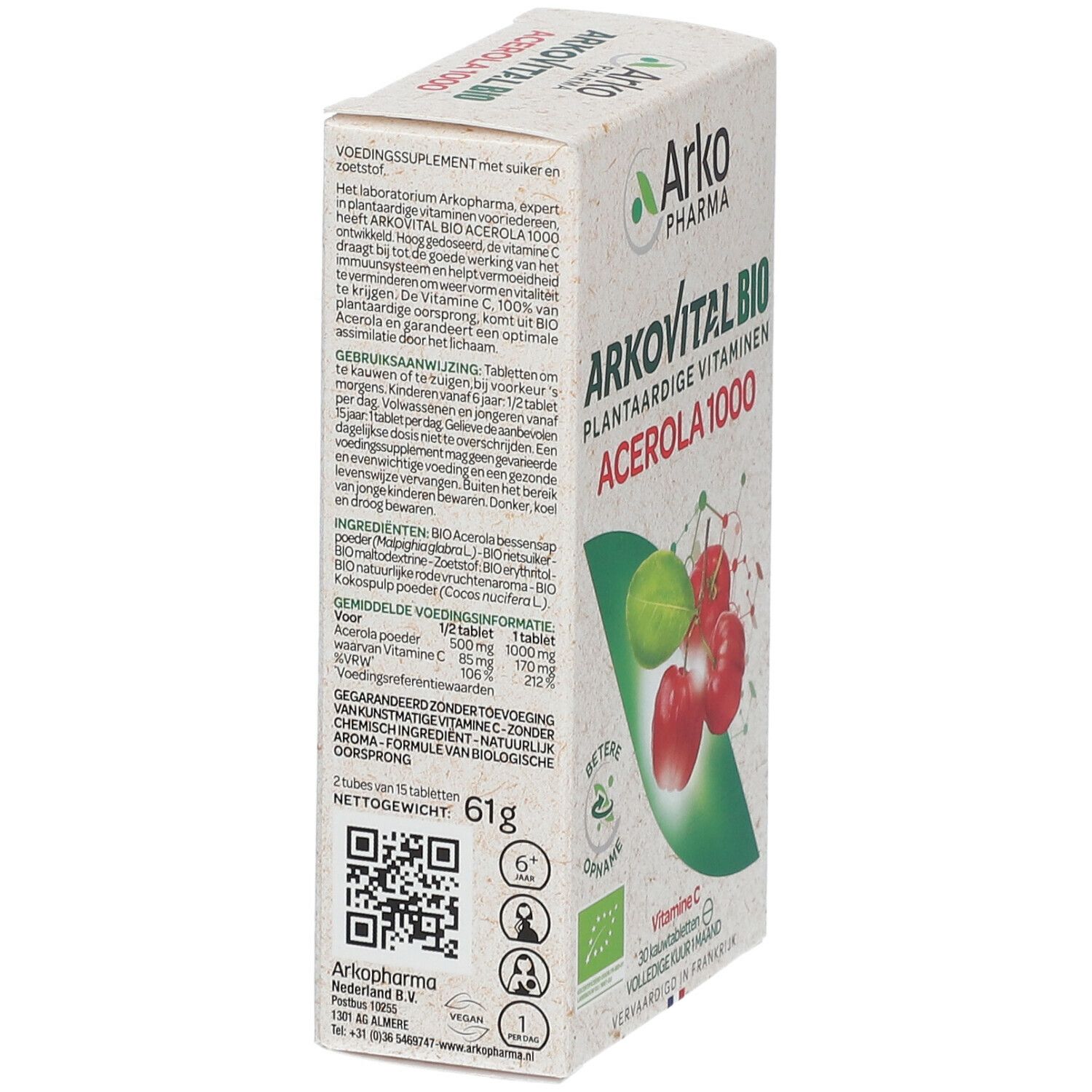 Arkopharma Arkovital Acérola 1000