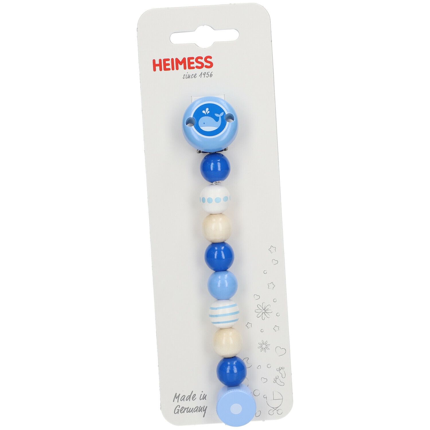 Heimess Attache-sucette Baleine