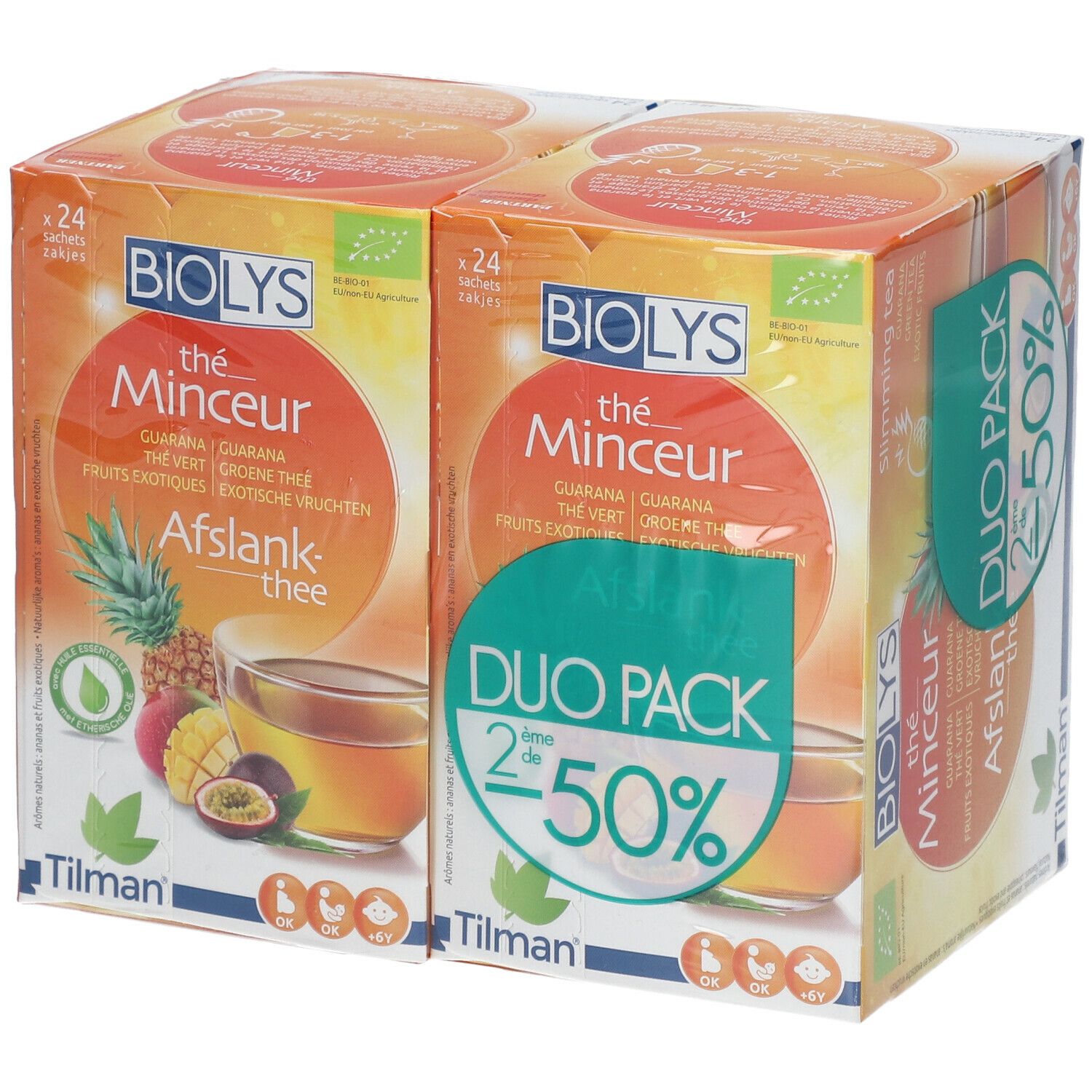 BIOLYS Guarana-Grüntee Exotische Früchte