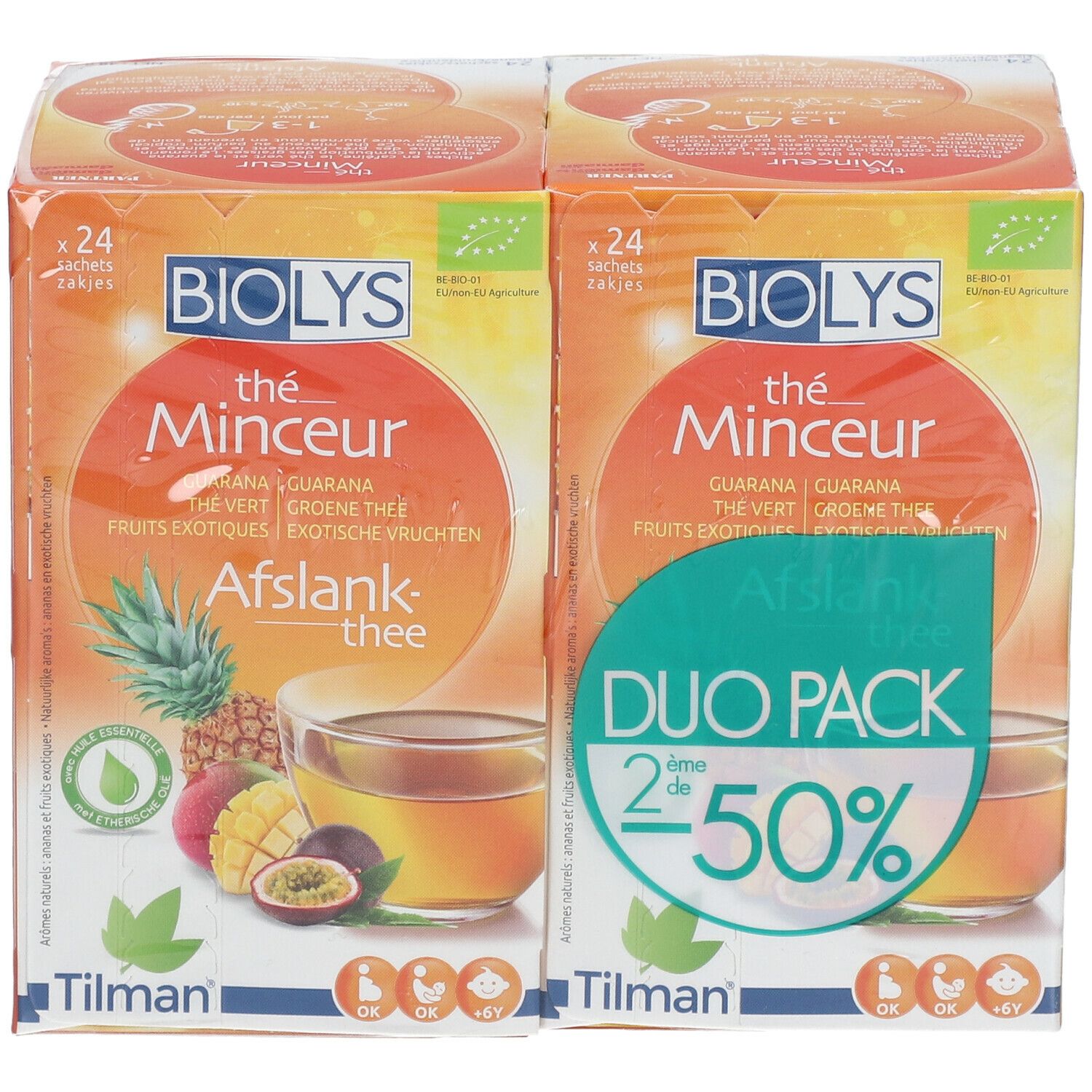 BIOLYS Guarana-Grüntee Exotische Früchte
