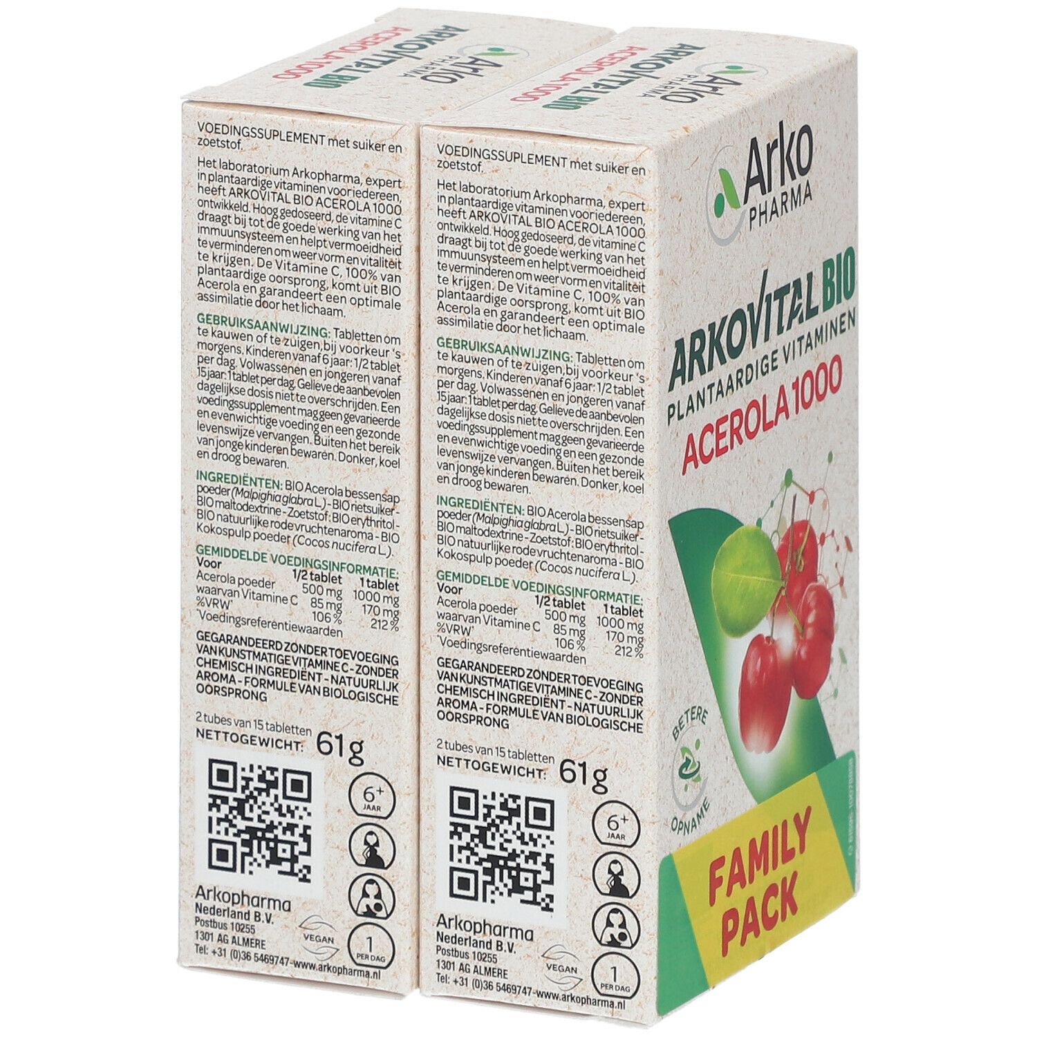 ARKOPHARMA Arkovital Acerolla 1000 Bio