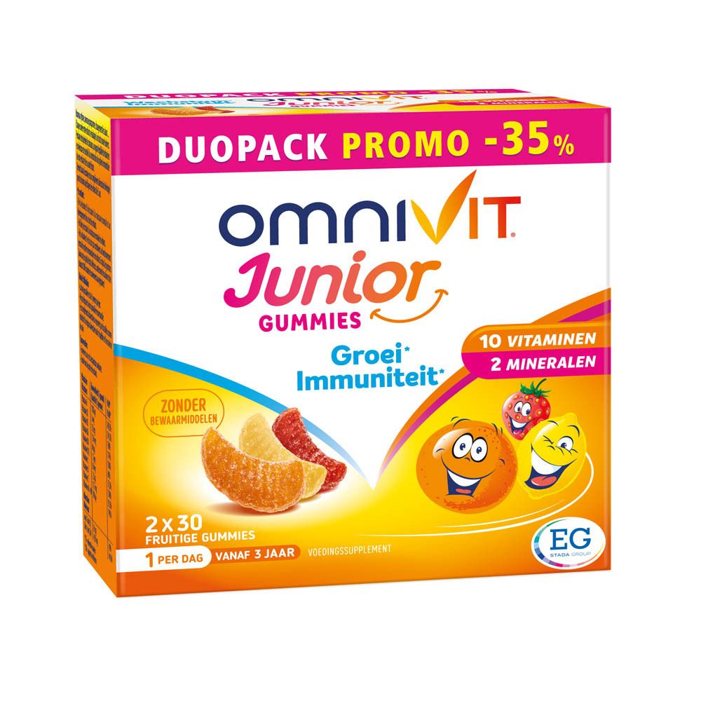 Omnivit Junior Gummies | Multivitamin für Wachstum & Immunität