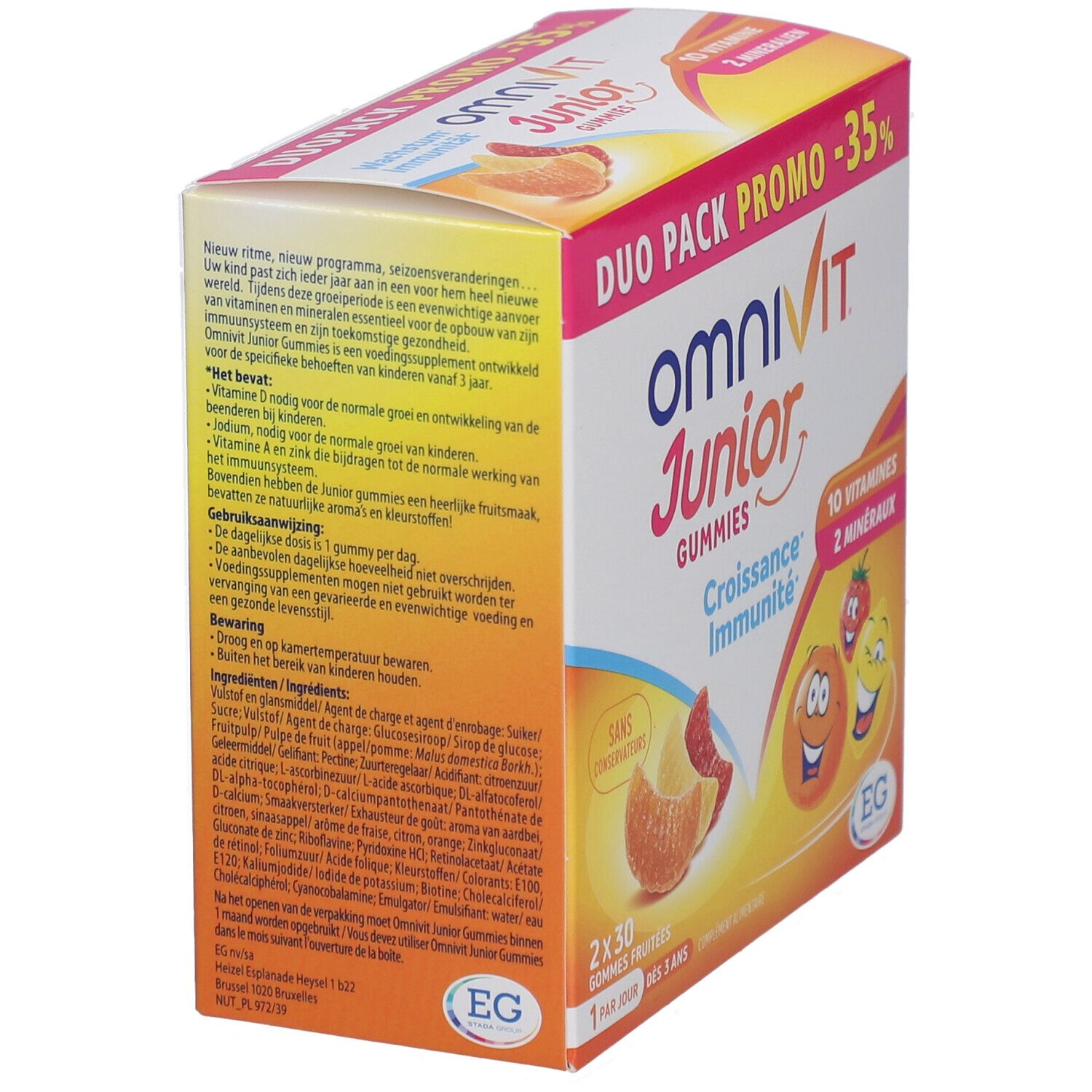 Omnivit Junior Gummies | Multivitamin für Wachstum & Immunität