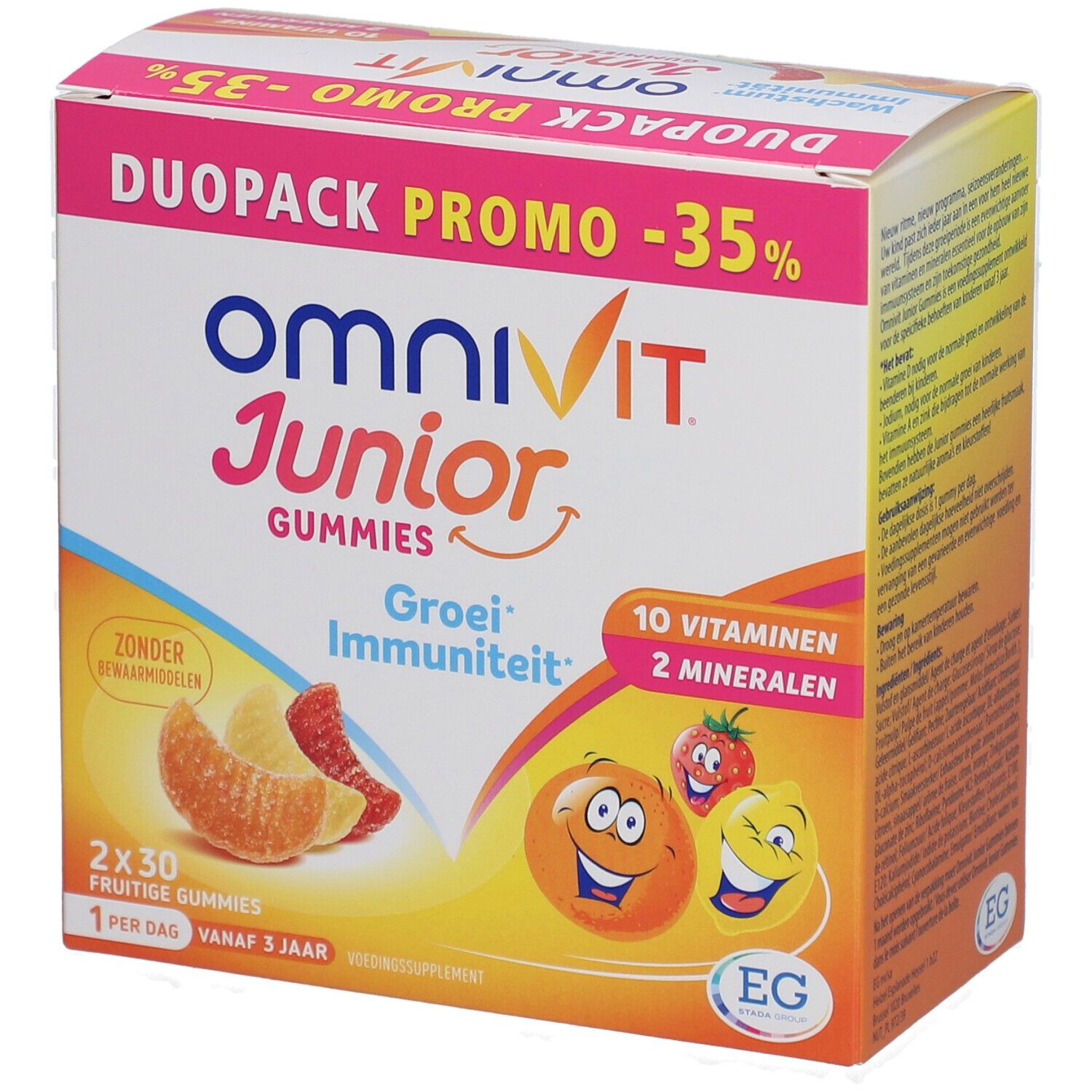 Omnivit Junior Gummies | Multivitamin für Wachstum & Immunität