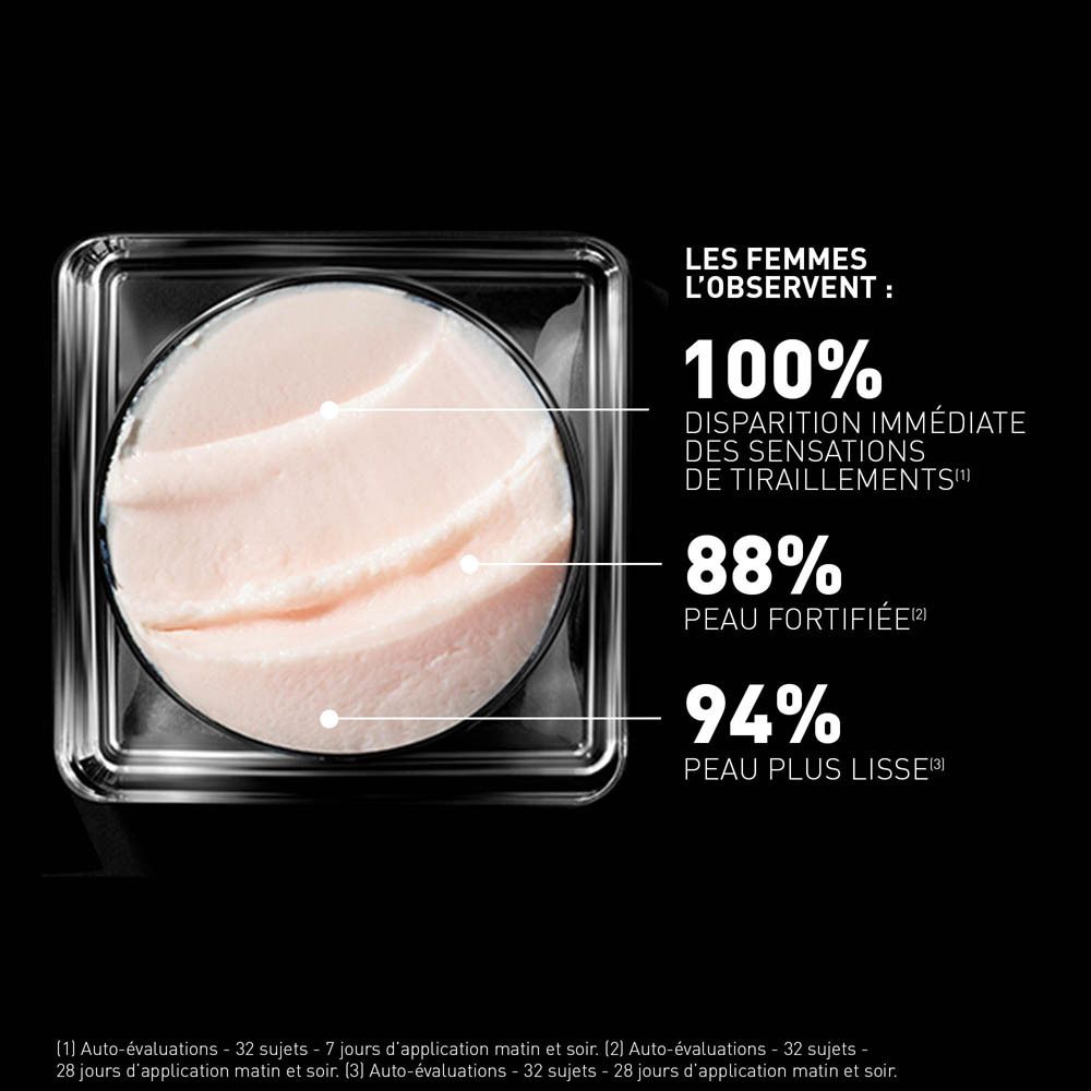 Baume FILORGA GLOBAL-REPAIR. Pot noir avec produit. Texte: Enrichi en huiles précieuses.