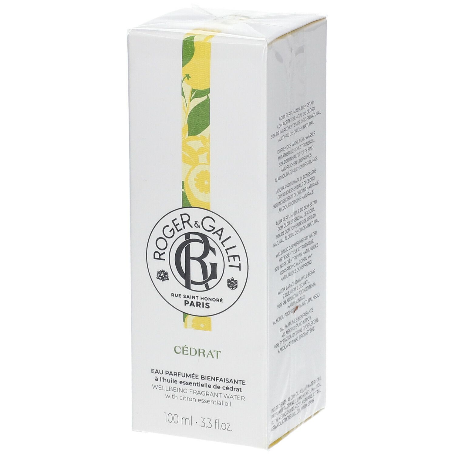 Roger & Gallet Wohltuendes Eau Parfumée CÉDRAT