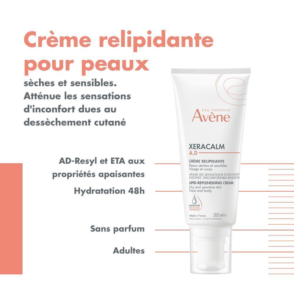 AVÈNE Xeracalm A.D. Crème relipidante