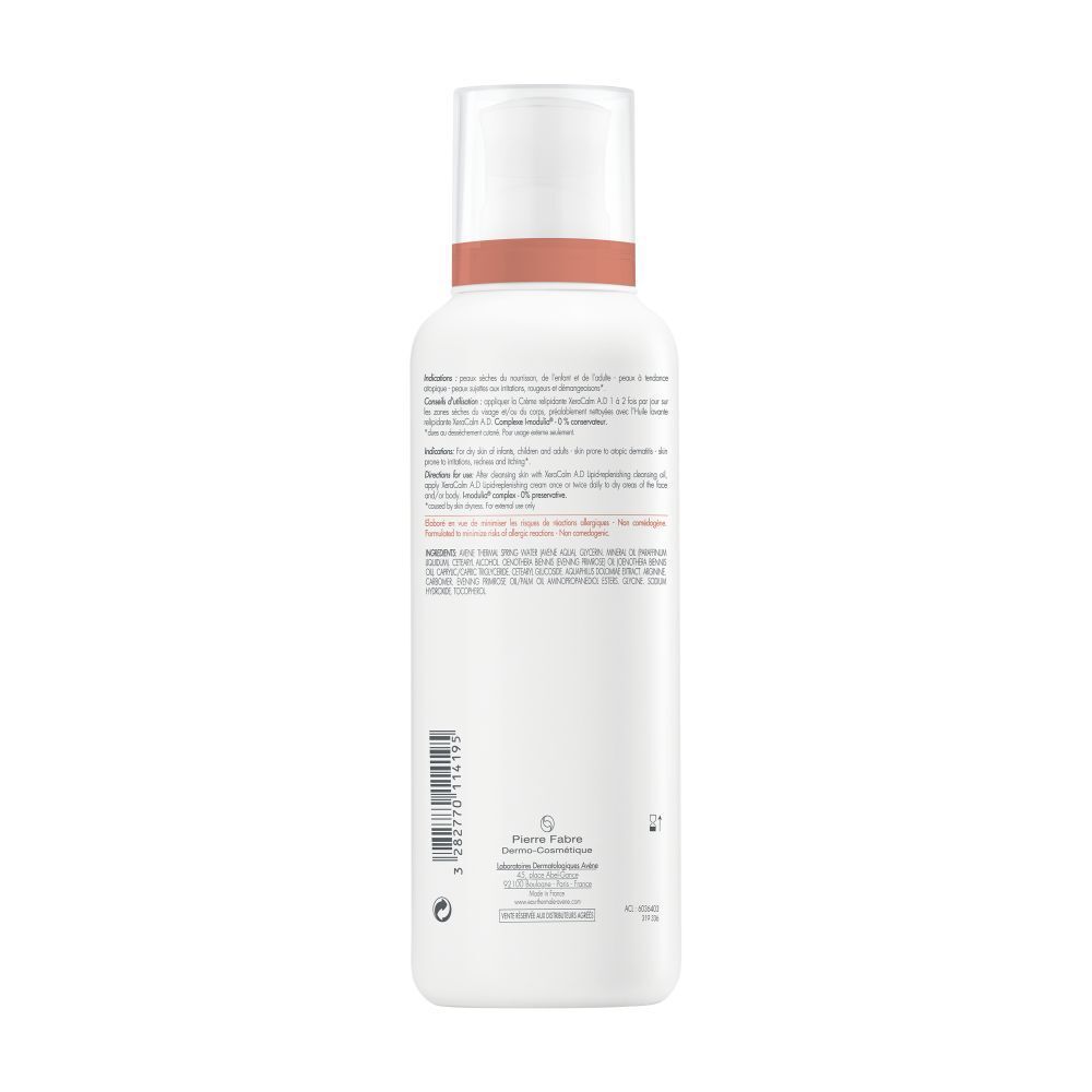 Avene Xeracalm A.D. Relipidierende Creme 400 ml Creme