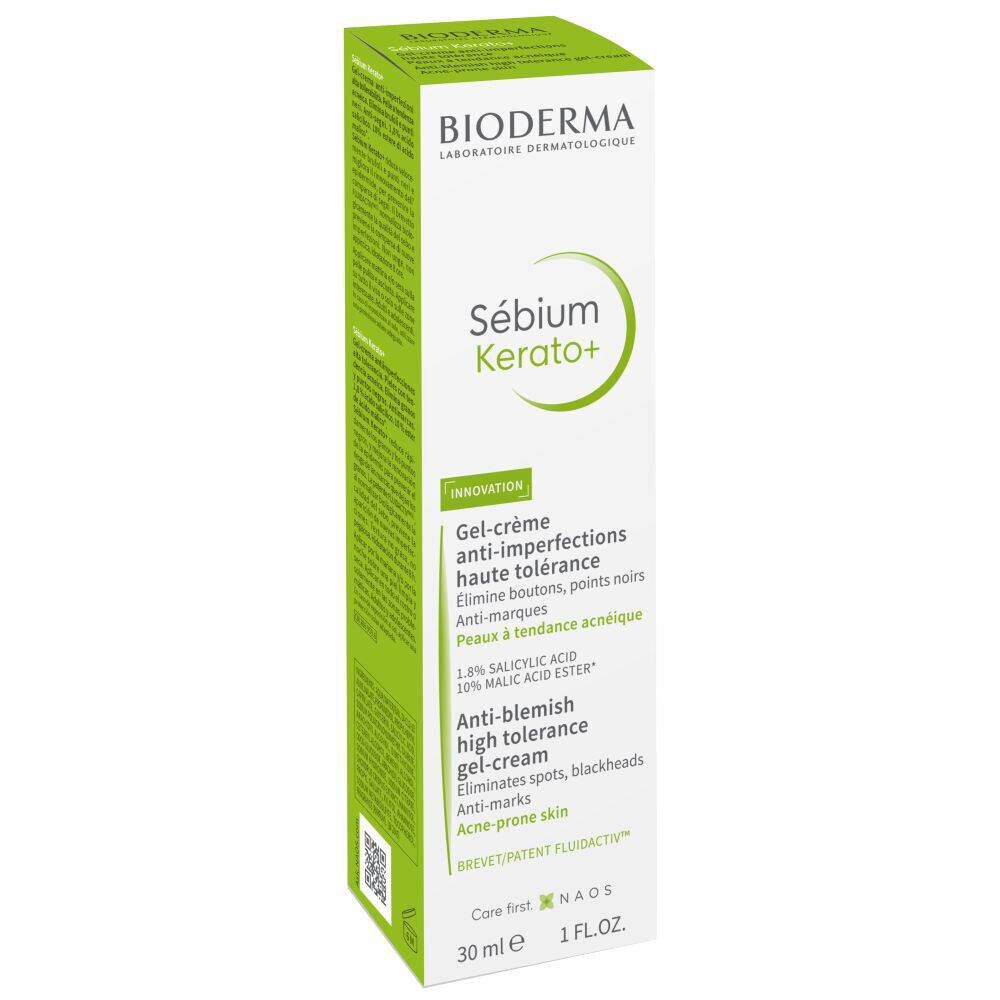 BIODERMA Sébium Kerato+ Gel-crème anti-imperfections haute tolerance