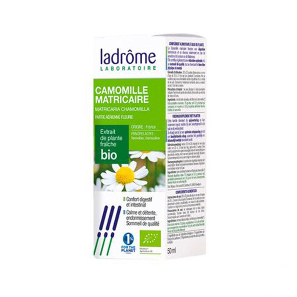 Emballage du produit. Emballage avec nom du produit, label bio et illustrations.