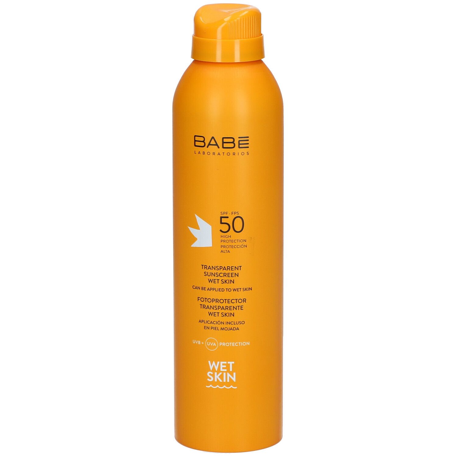 Babé Sun Transparent Sunscreen Wet Skin SPF50