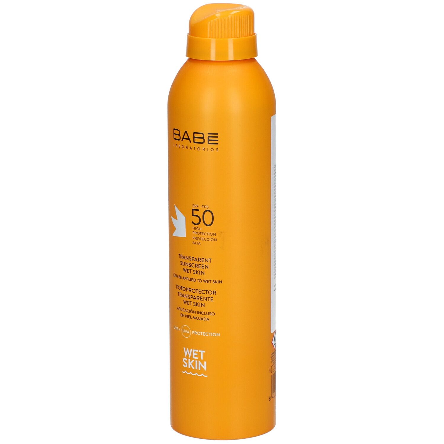 Babé Sun Transparent Sunscreen Wet Skin SPF50