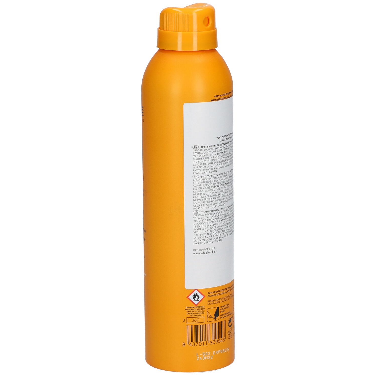 Babé Sun Transparent Sunscreen Wet Skin SPF50