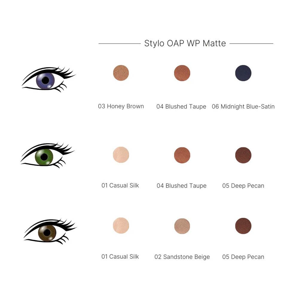 LES COULEURS DE NOIR Stylo OAP WP Matte 03 Honey Brown