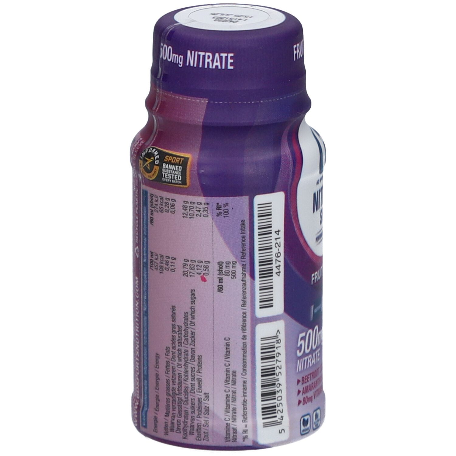 6D Sports Nutrition Nitrat Shot Fruchtpunsch