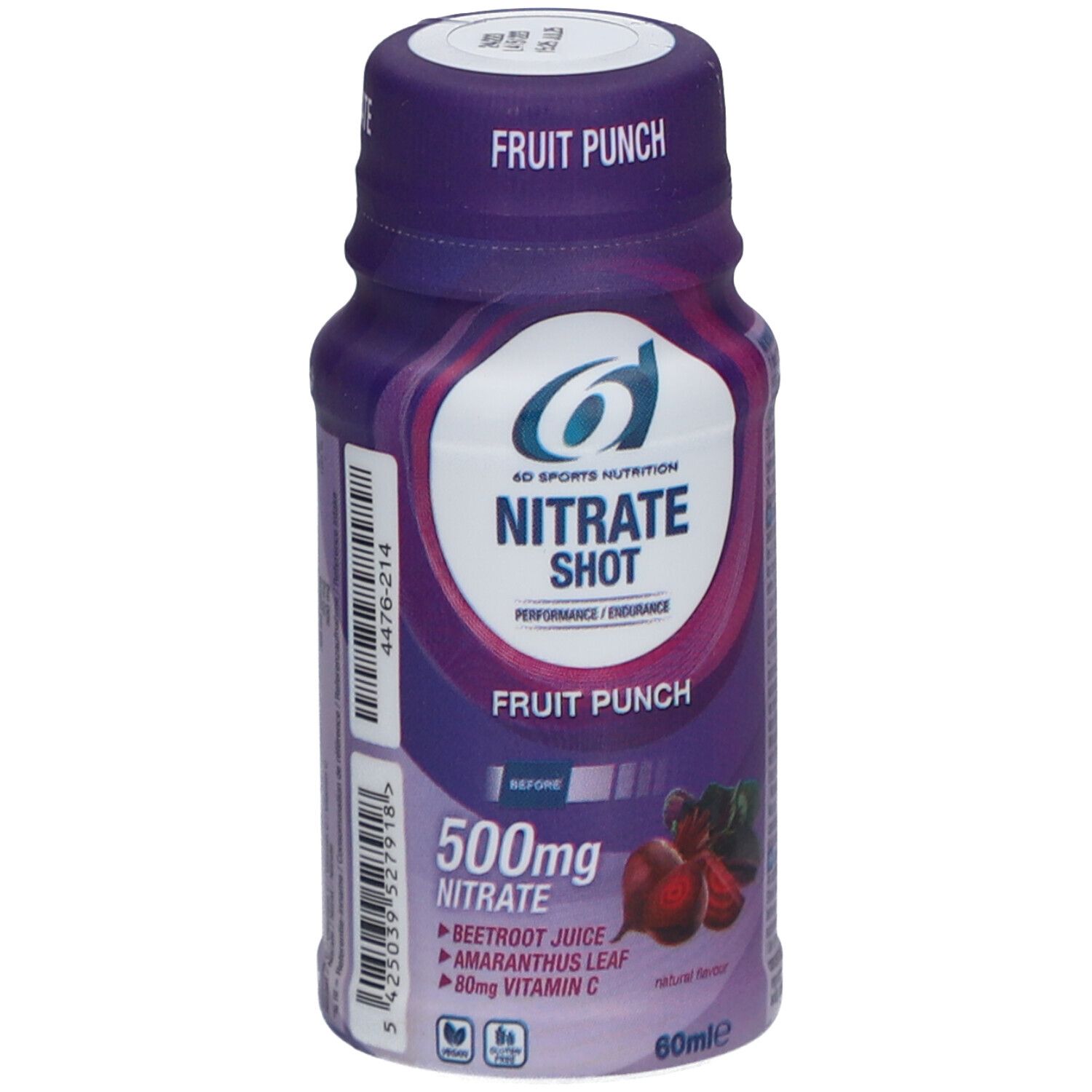 6D Sports Nutrition Nitrat Shot Fruchtpunsch