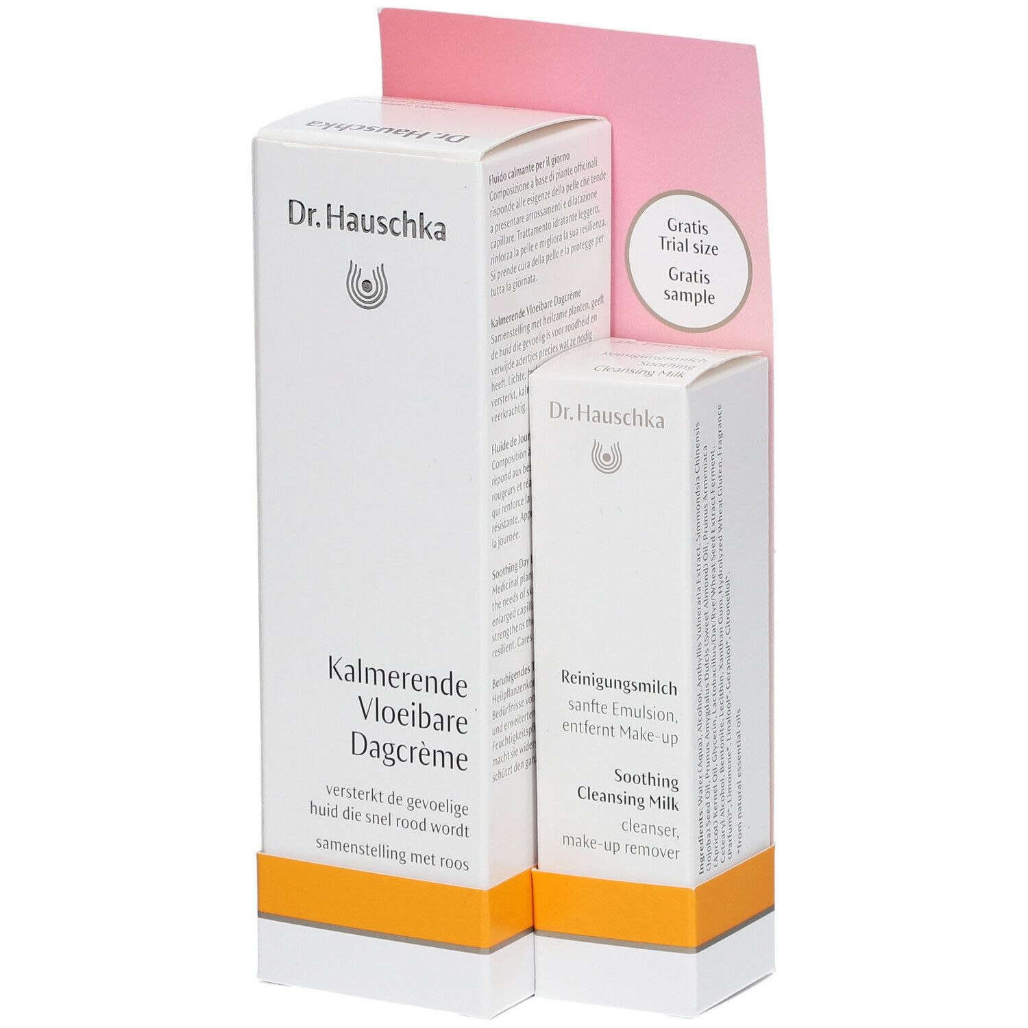 Dr. Hauschka Fluide de Jour Apaisant & Lait Démaquillant et Nettoyant OFFERT