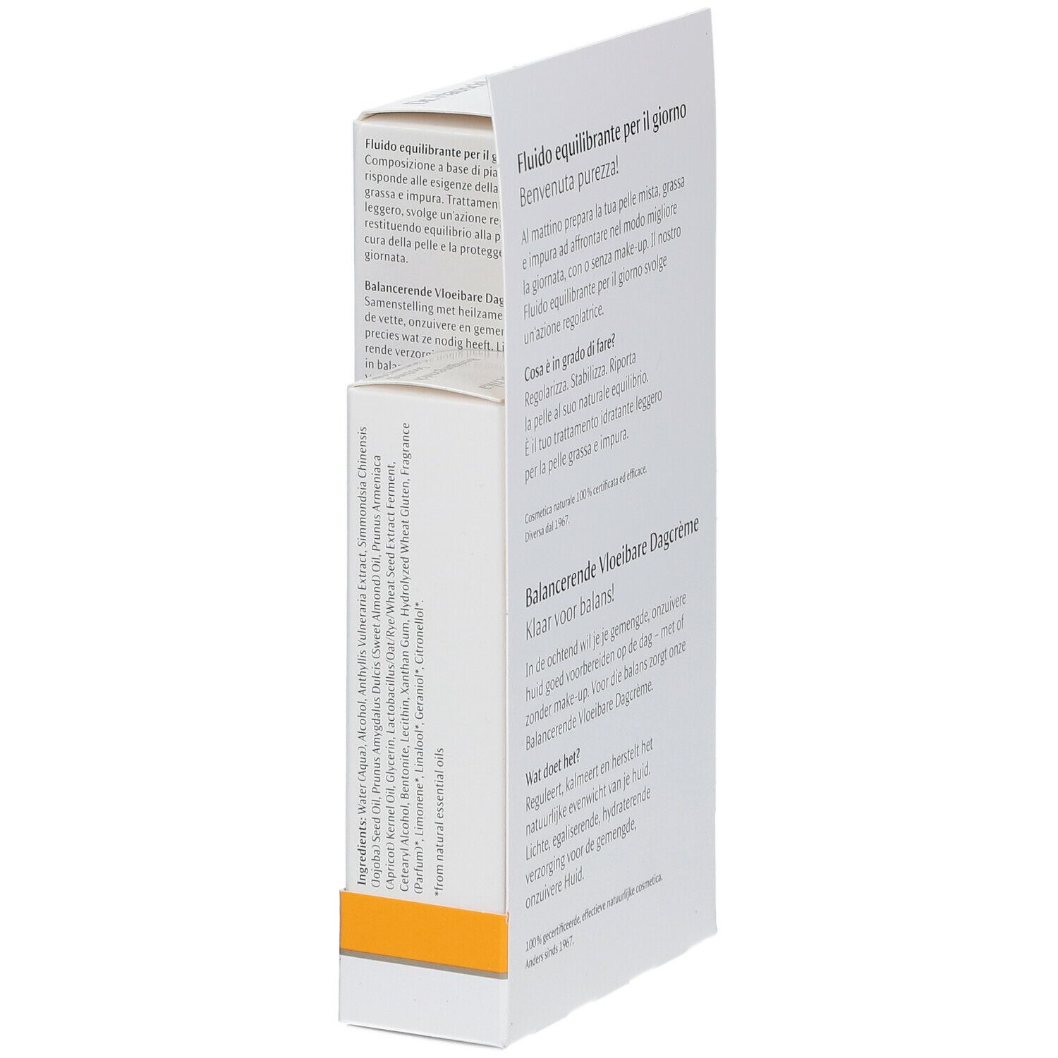 Dr. Hauschka Fluide de Jour Équilibrant & Lait Démaquillant et Nettoyant OFFERT