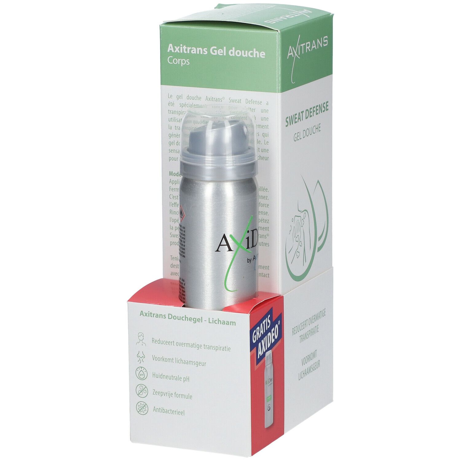 Axitrans Duschgel + AxiDeo Sports