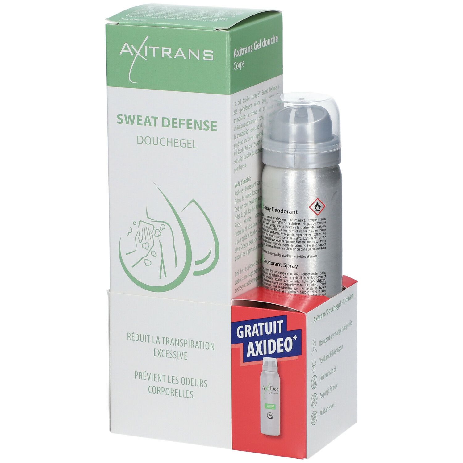 Axitrans Duschgel + AxiDeo Sports