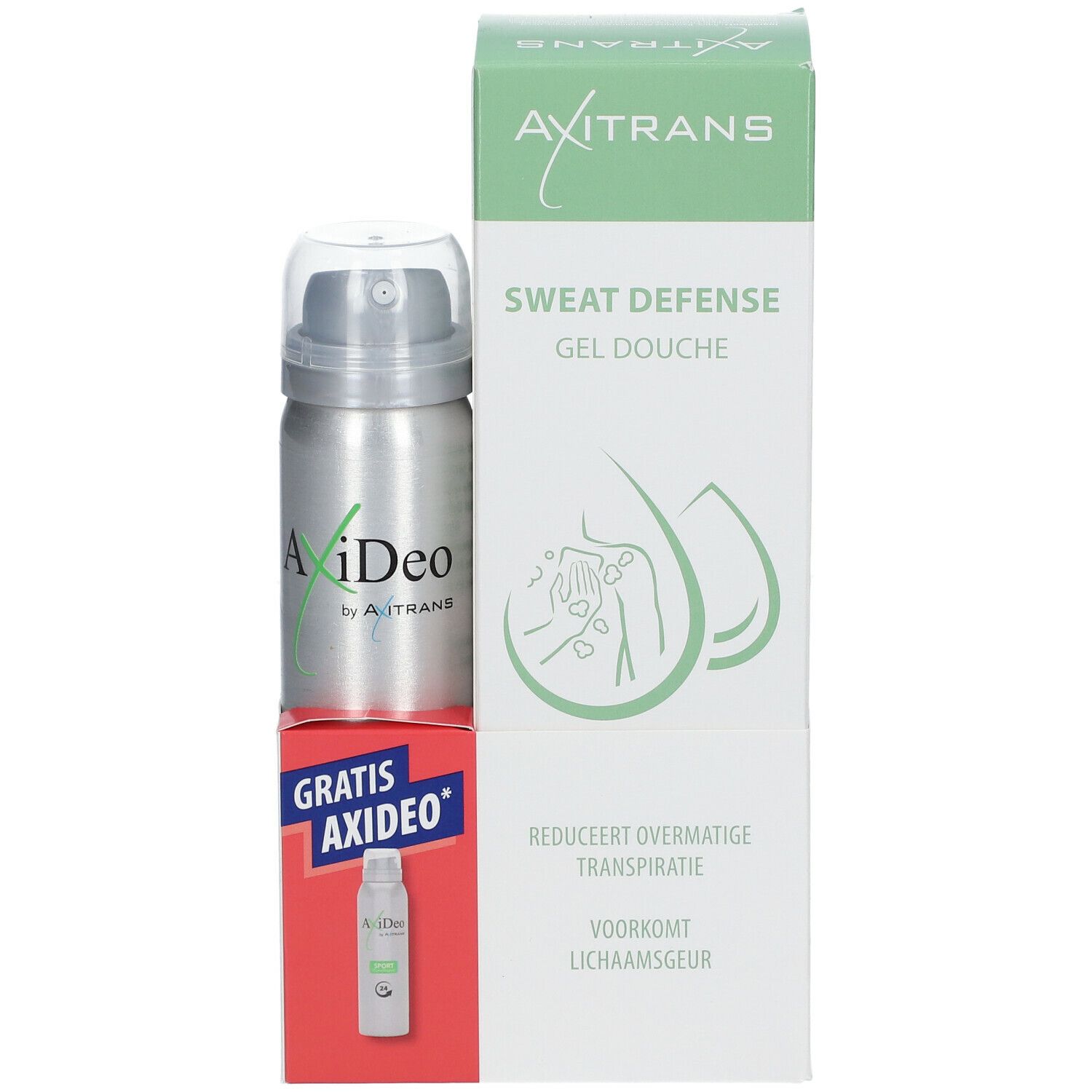 Axitrans Duschgel + AxiDeo Sports