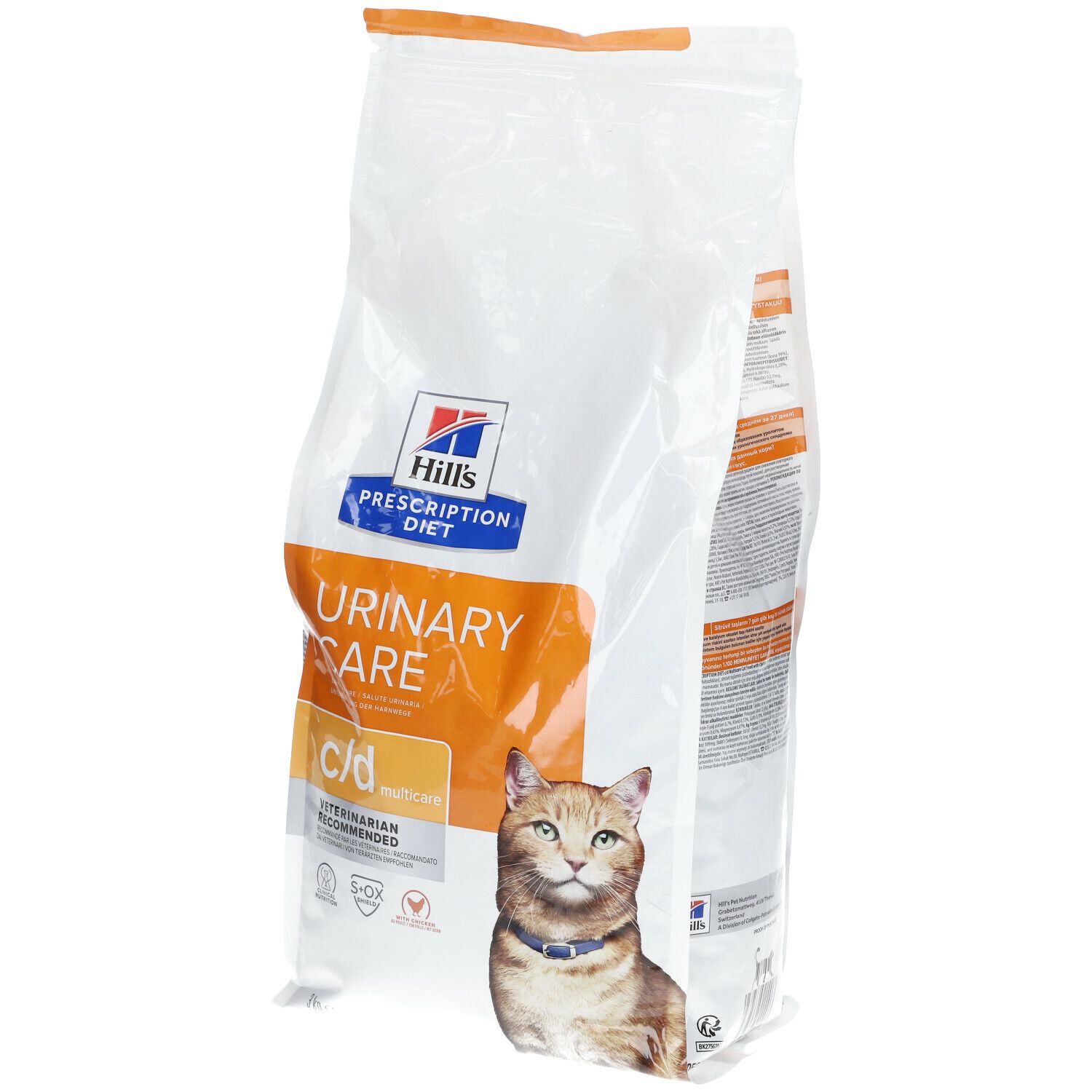 Hill's PRESCRIPTION DIET™ c/d Urinary Care Multicare Chat - Poulet