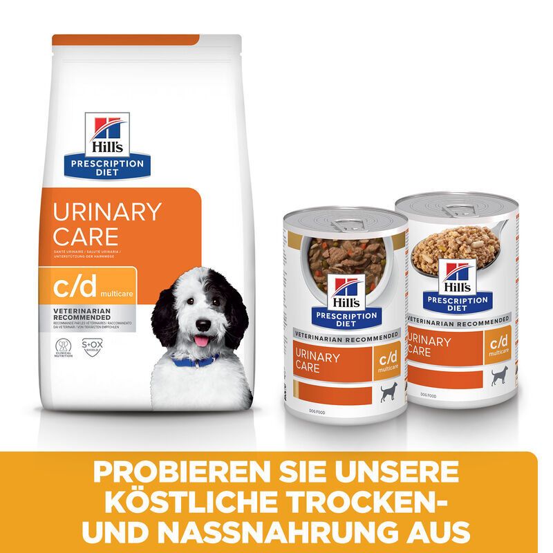 Hill's Prescription Diet c/d Multicare Hundefutter mit Huhn