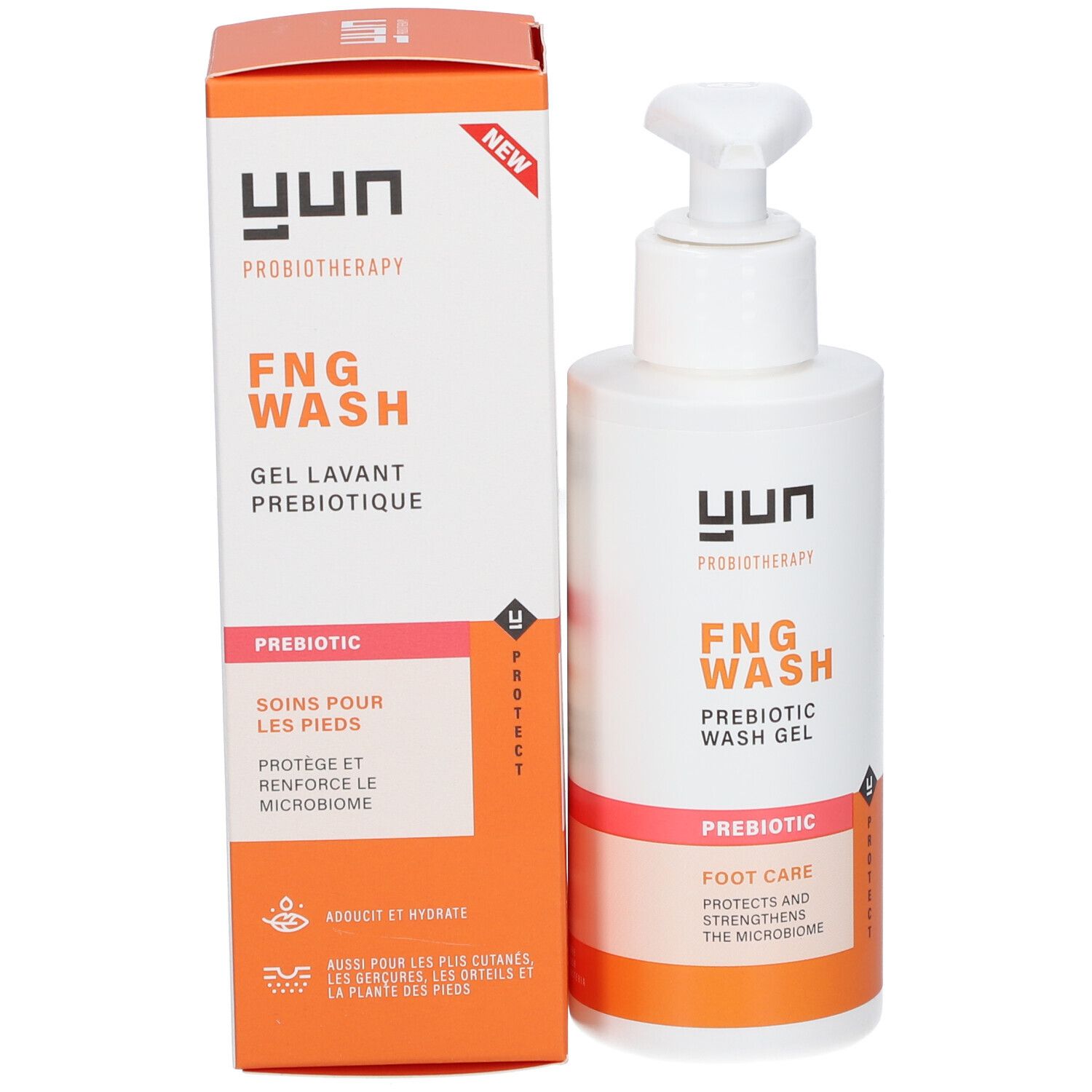 YUN FNG Prebiotisches Waschgel Lavant Pieds