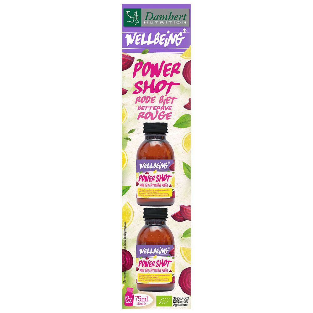 Damhert Wellbeing Power Shot Rote Bete (DUO)