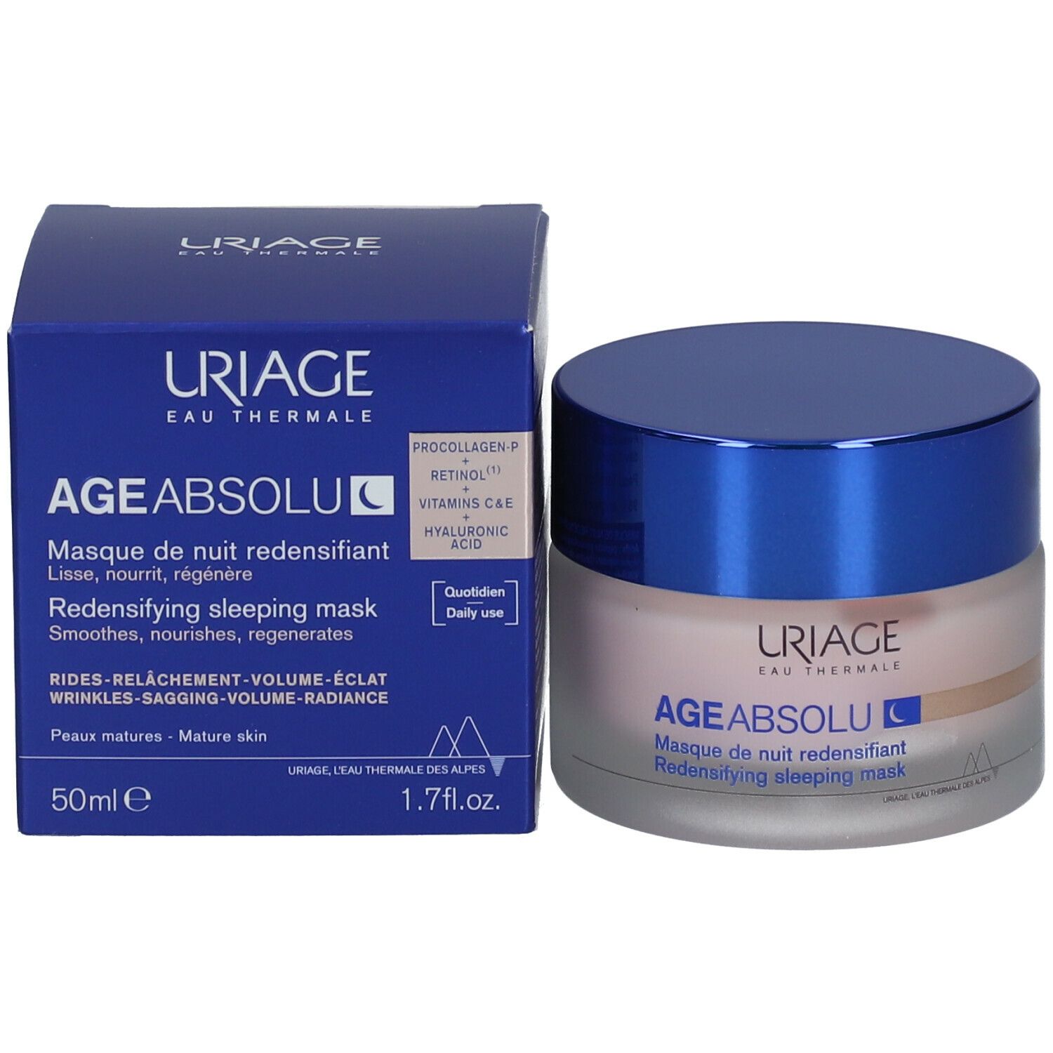 URIAGE AGE ABSOLU - VERDICHTENDE NACHTMASKE
