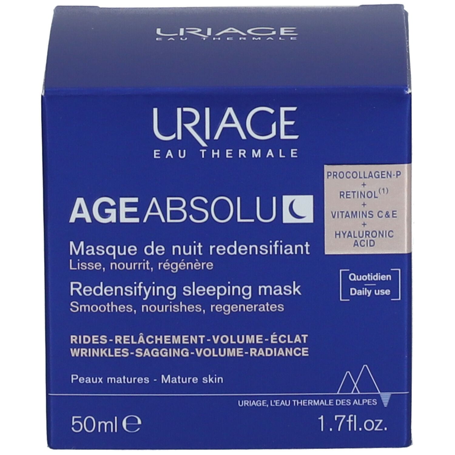 URIAGE AGE ABSOLU - VERDICHTENDE NACHTMASKE