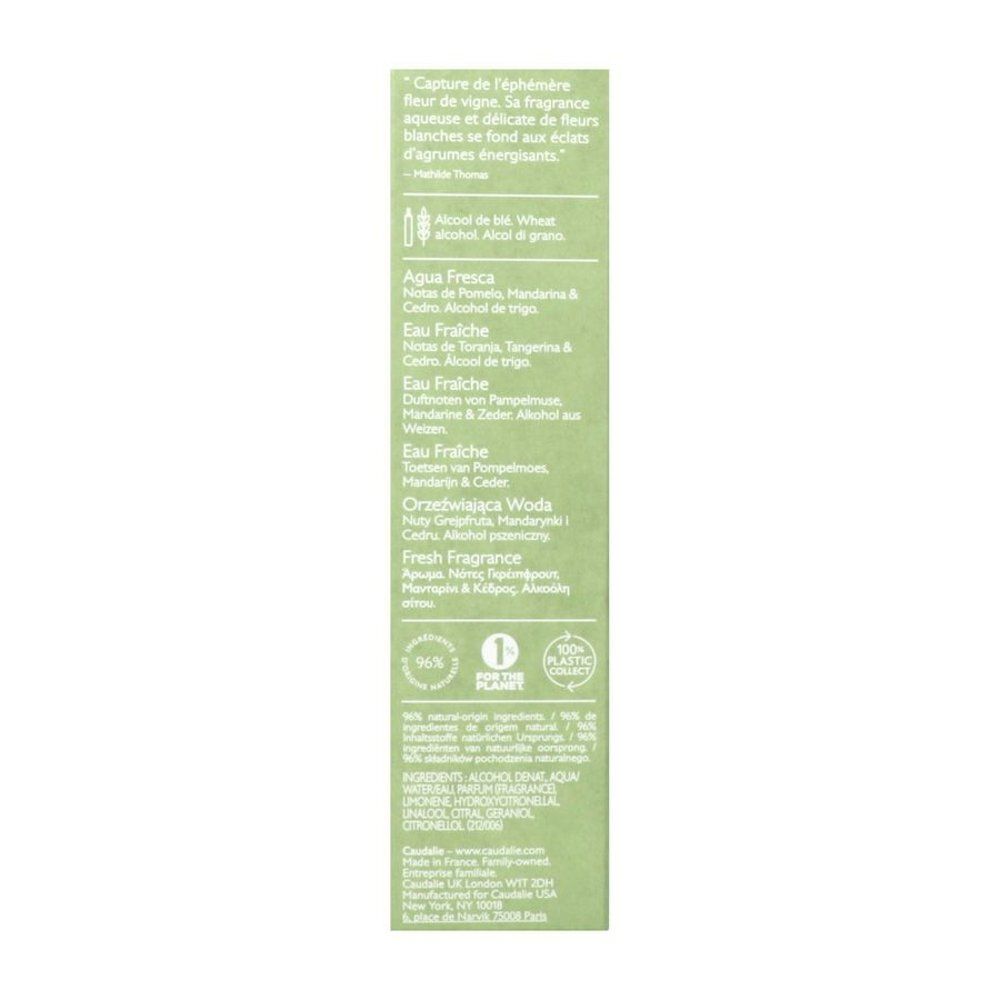 Clarins Tonic Körperöl in Glasflasche mit weißem Deckel. Gelbe Flüssigkeit sichtbar.