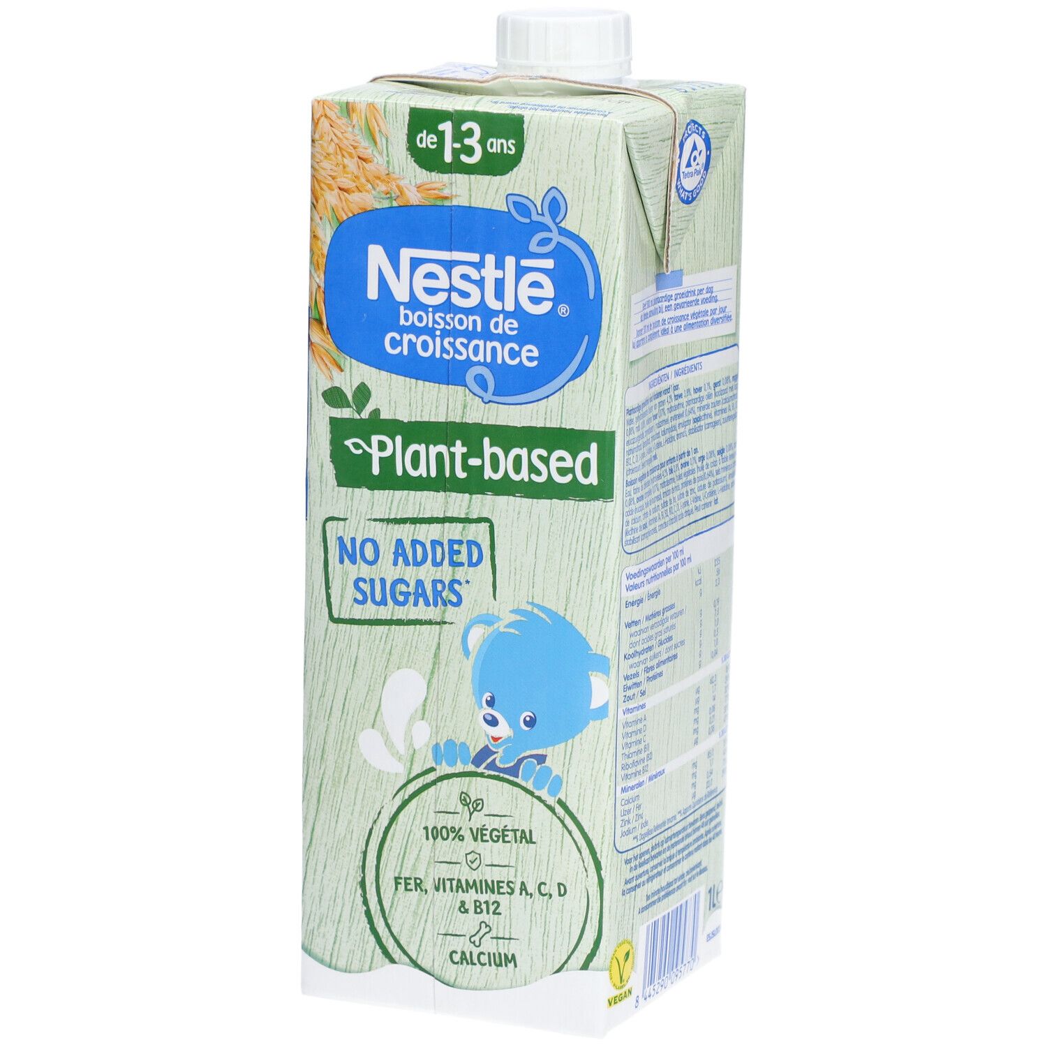 Nestlé Growth Drink blé & avoine 1-3 ans