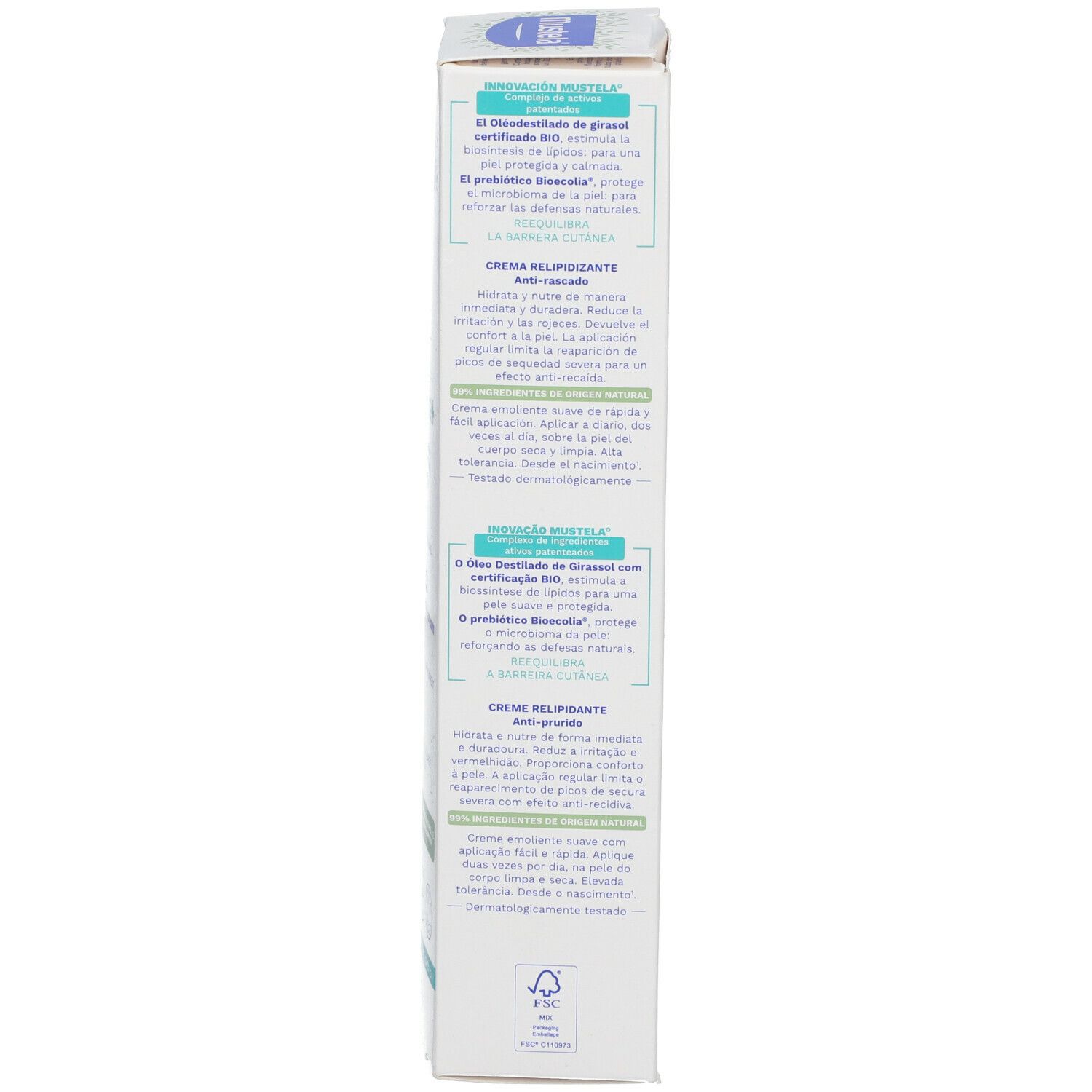 Mustela Stelatopia+ Crème Relipidante Anti-Grattage Peau Très Sèche à Atopique Bio 150 ml