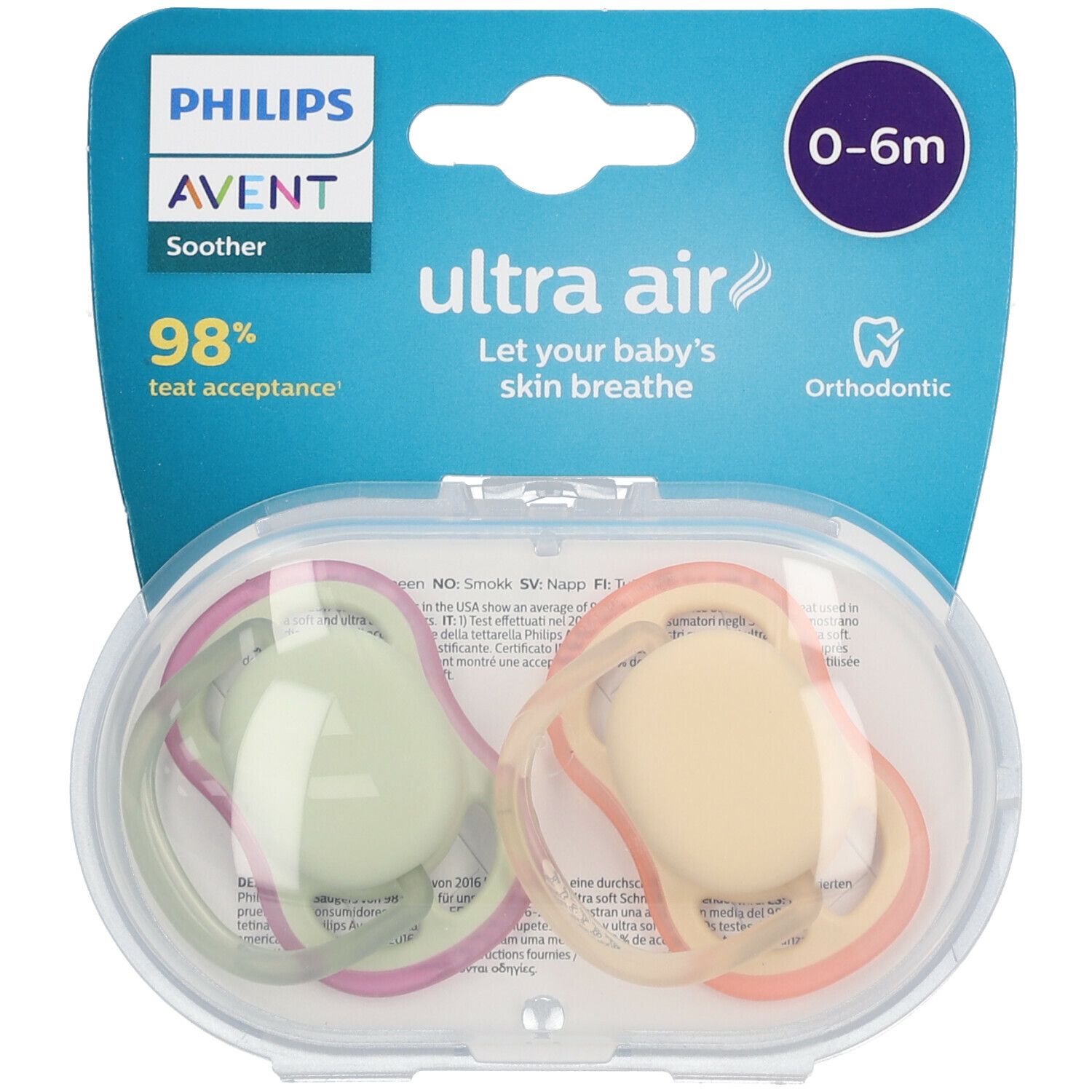PHILIPS AVENT ultra air 0-6 Monate (Farbe nicht wählbar) 2 St - Redcare  Apotheke