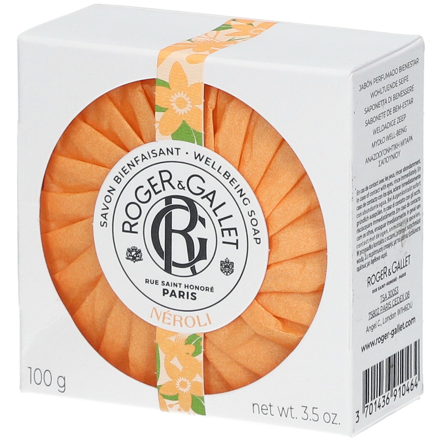 Roger & Gallet Savon Bienfaisant NÉROLI