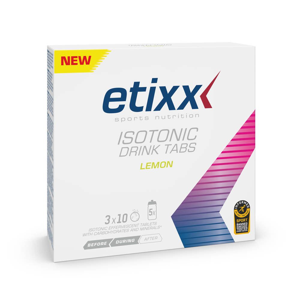 Etixx Isotonic Drink Tabs Zitrone