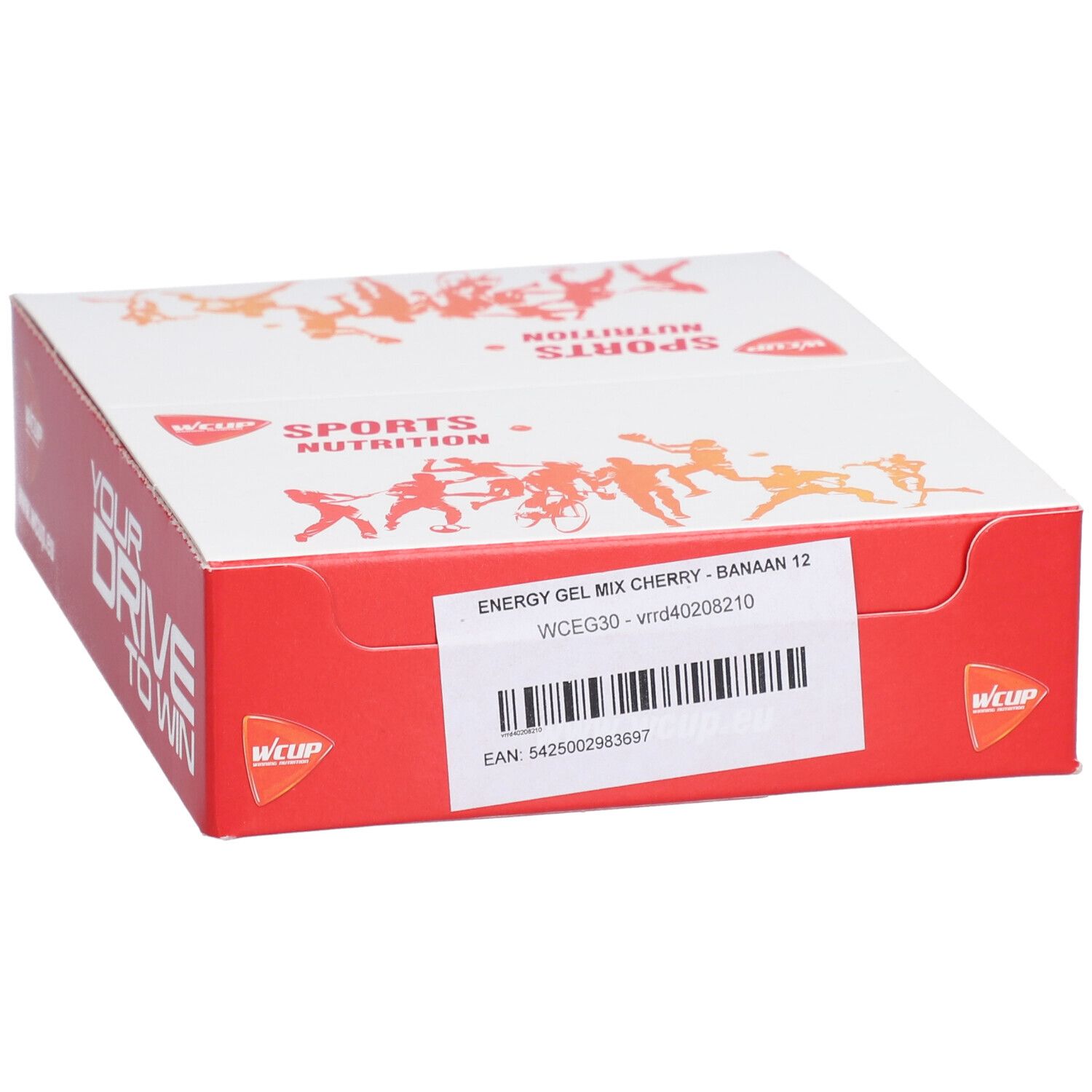 WCUP Energiegel Mix Kirsche - Banane