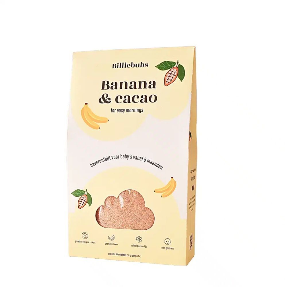 BILLIEBUBS Baby-Frühstück Hafer-Banane-Schokolade