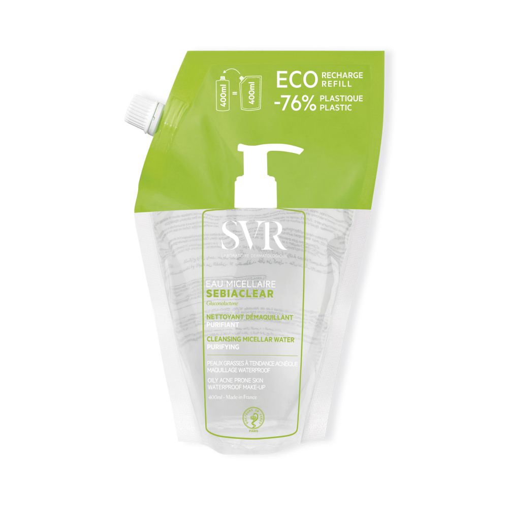 SVR Sebiaclear Eau Micellaire Eco-Recharge