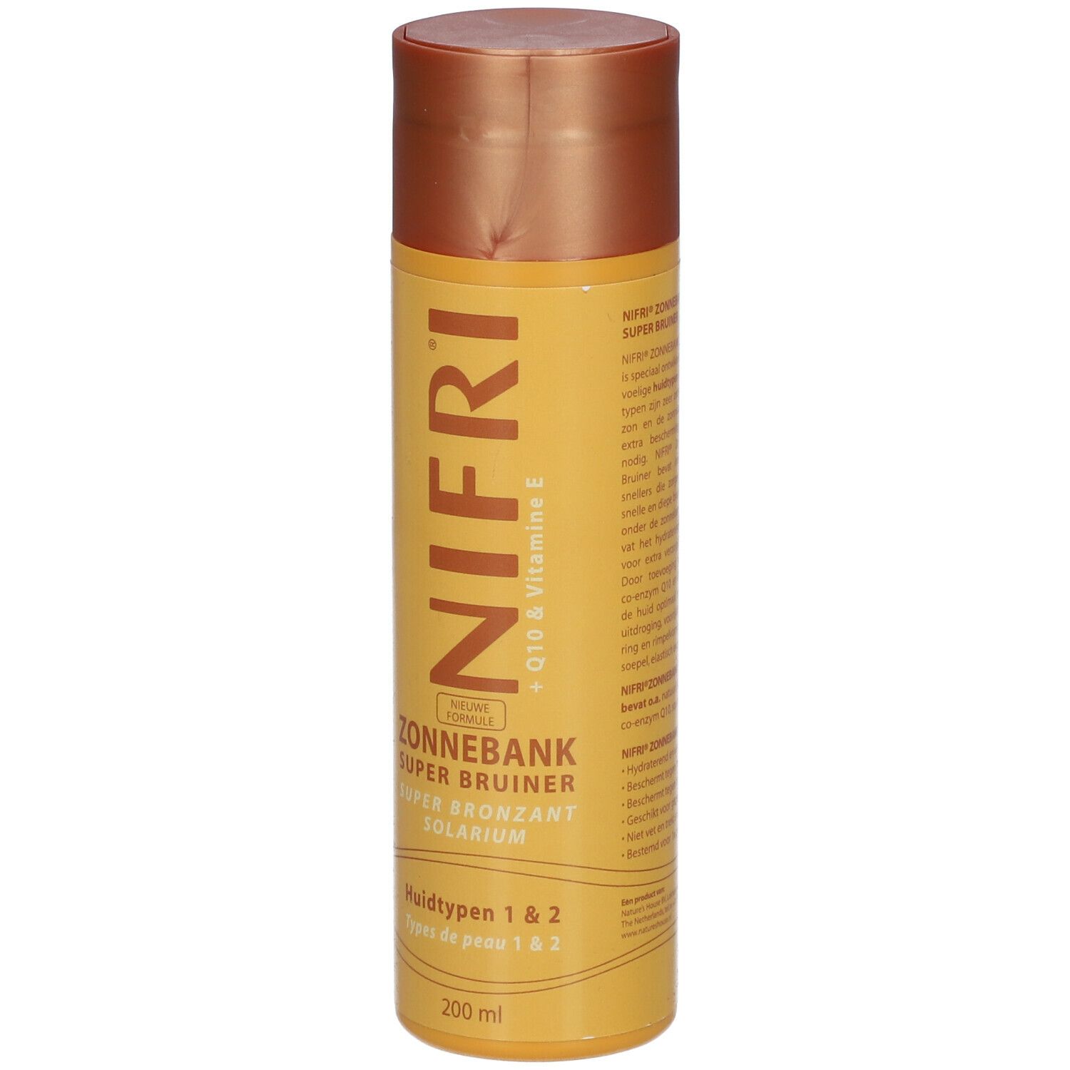 NIFRI Super Tanner Lotion Extra Type de peau 1 et 2