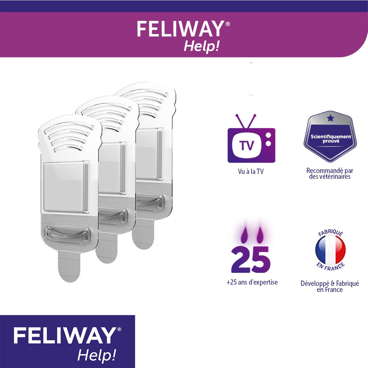 FELIWAY® Help ! Kit de recharge