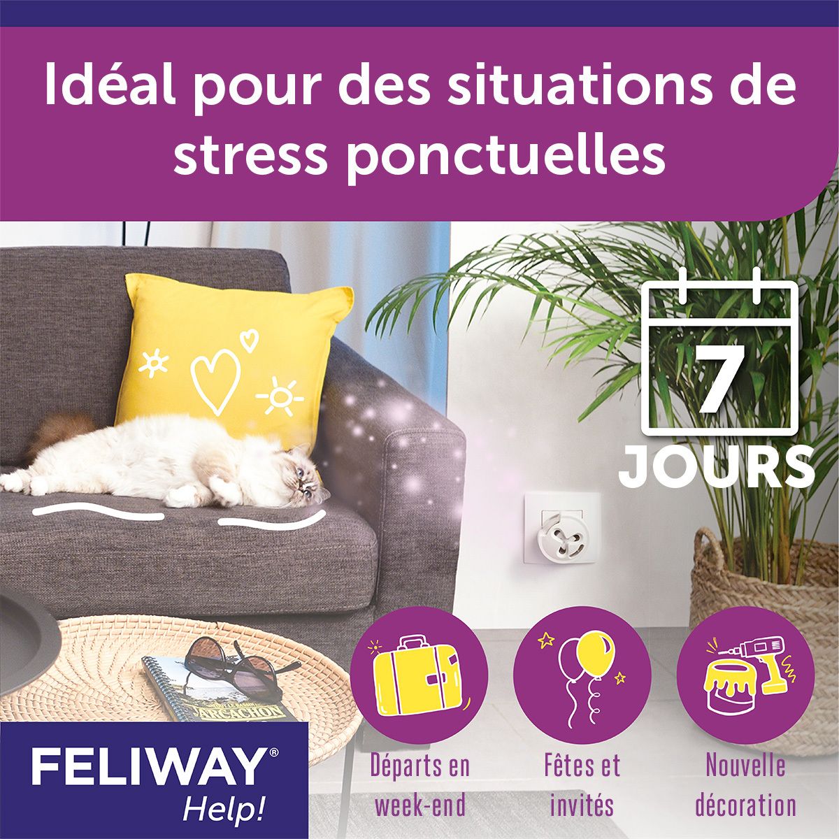 FELIWAY® Help ! Kit de recharge