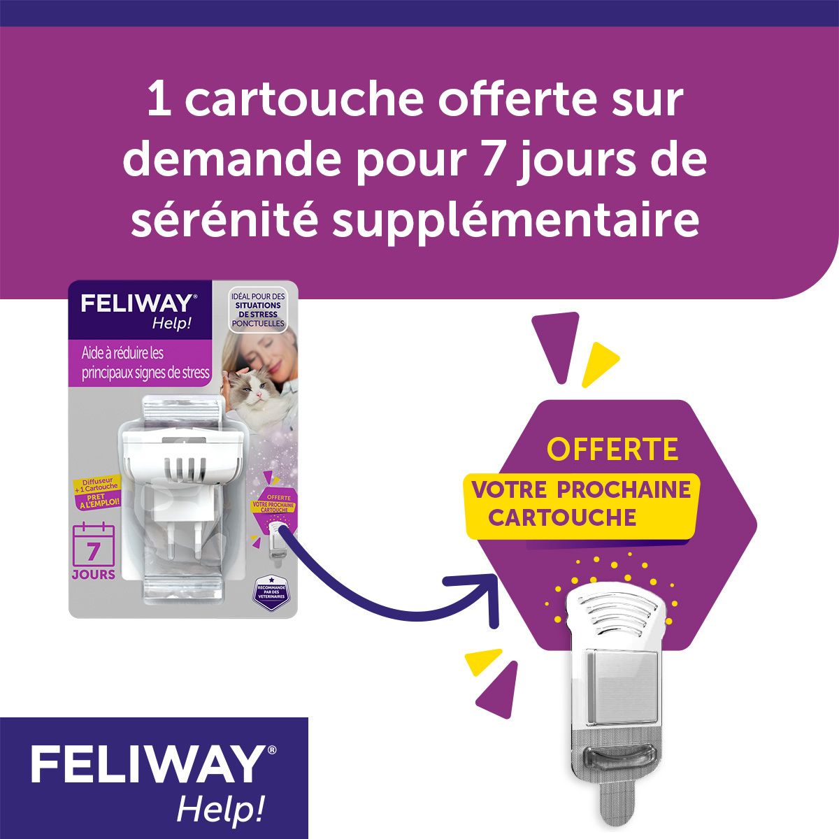 FELIWAY® Help ! Kit de recharge