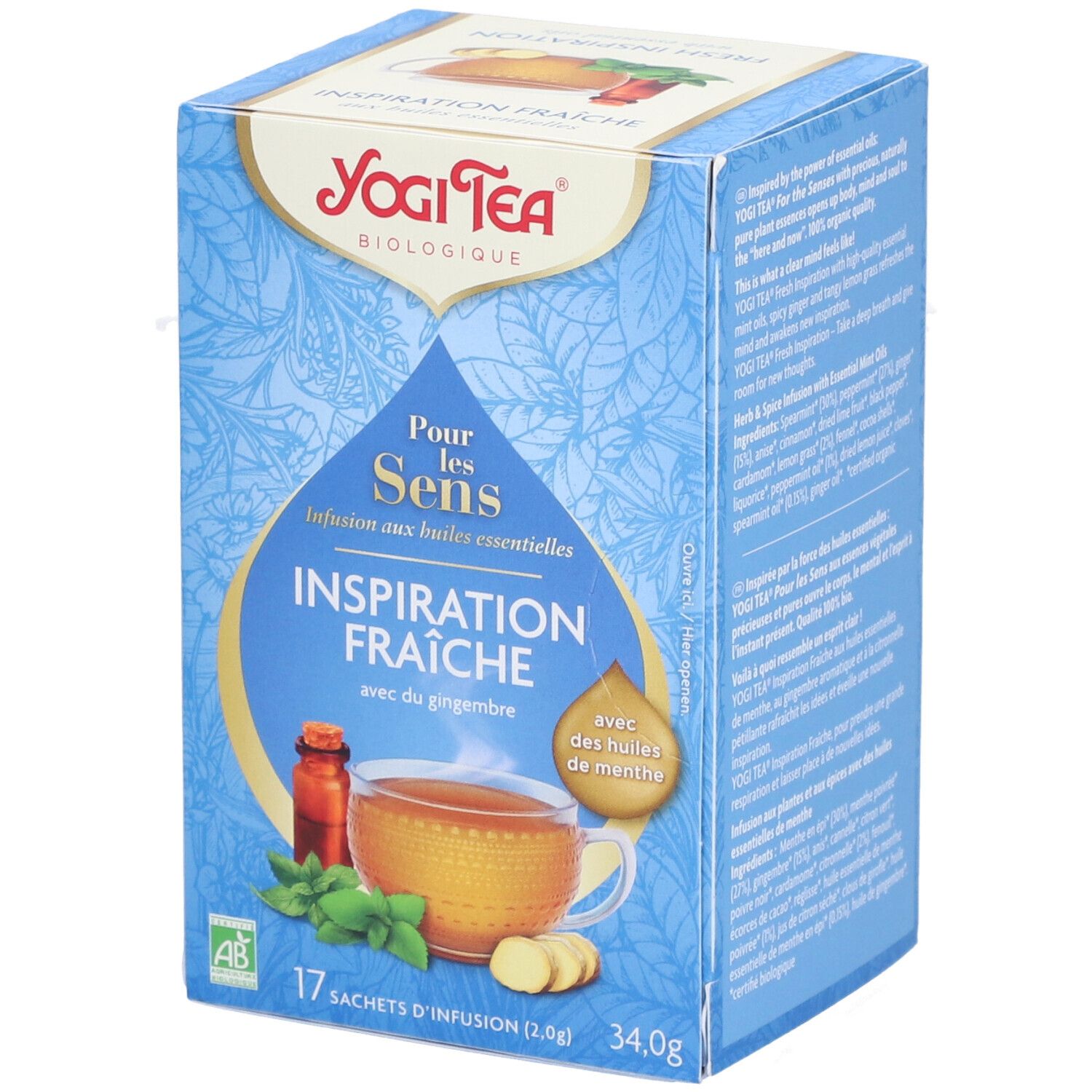 Yogi Tea® Für die Sinne Frische Inspiration