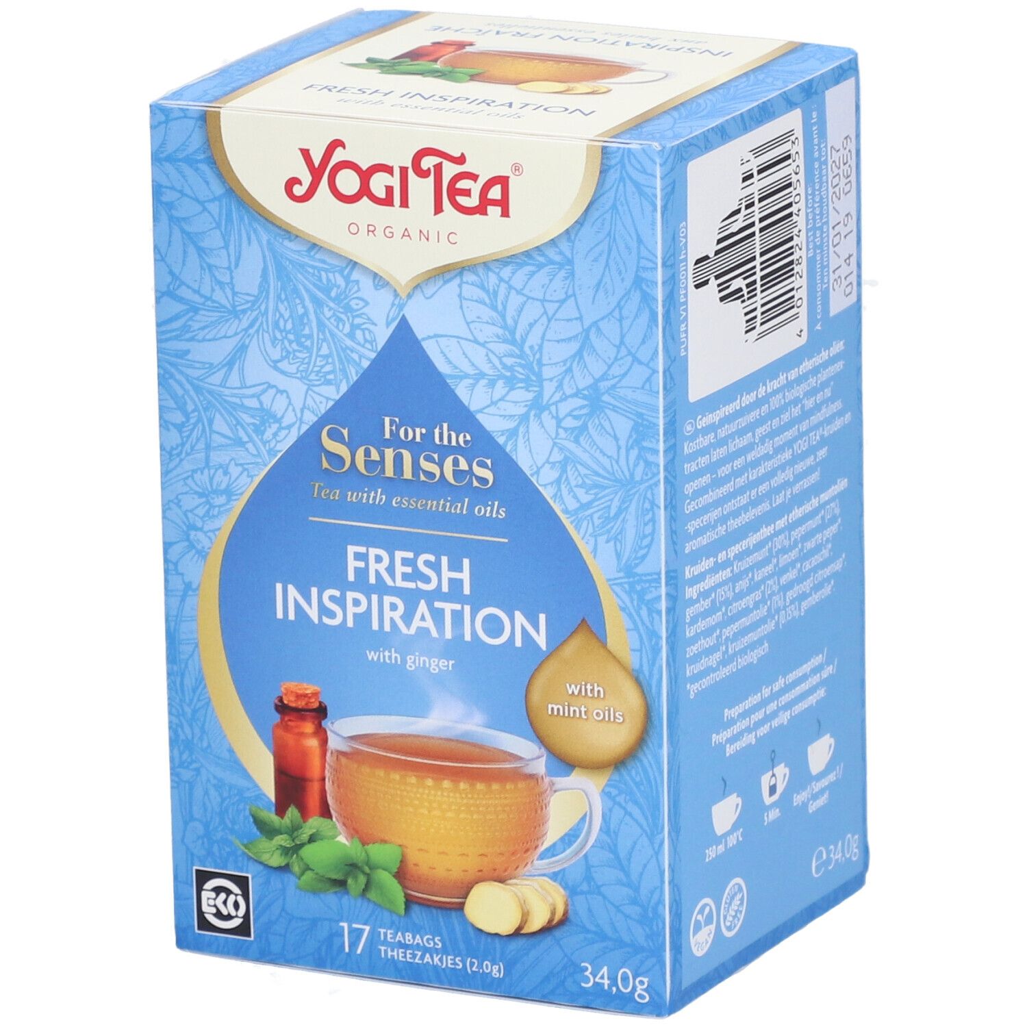 Yogi Tea® Für die Sinne Frische Inspiration