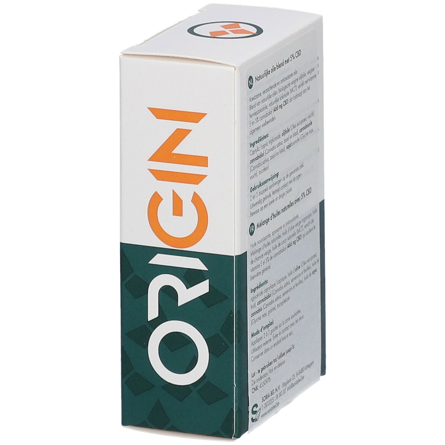 NaturaSor CBD Origin Natural Oil Blend 5%