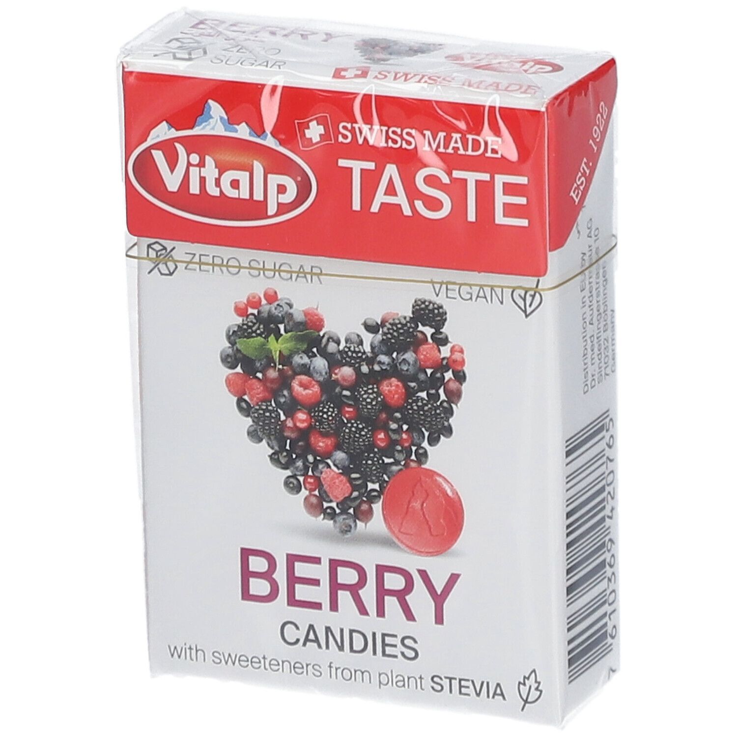 Vitalp Bonbons aux Baies Sans Sucre