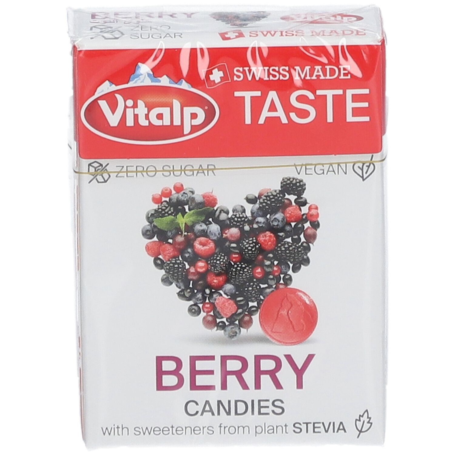 Vitalp Bonbons aux Baies Sans Sucre